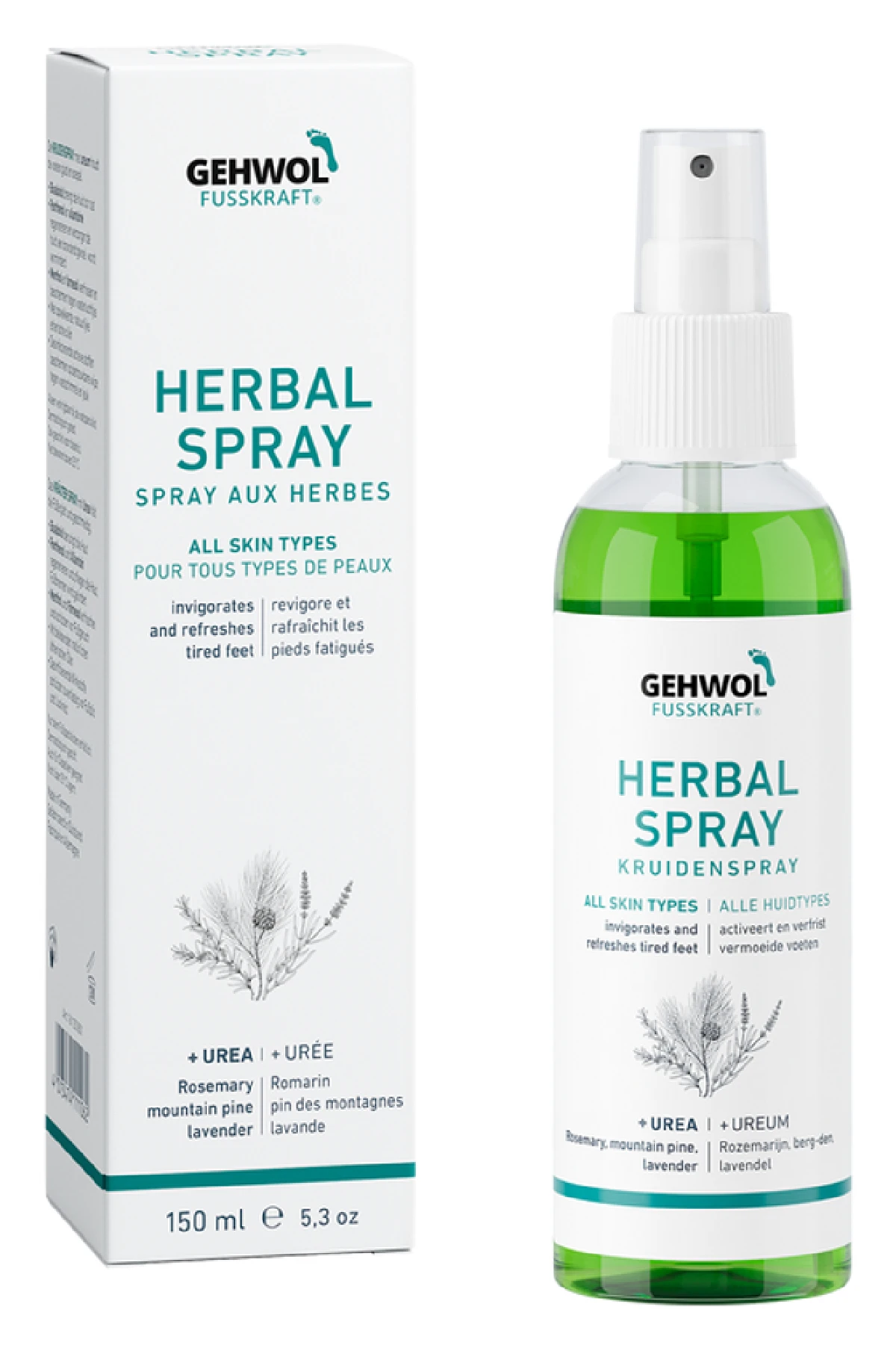 Gehwol Fusskraft Herbal Spray - Bitkisel Sprey Losyon
