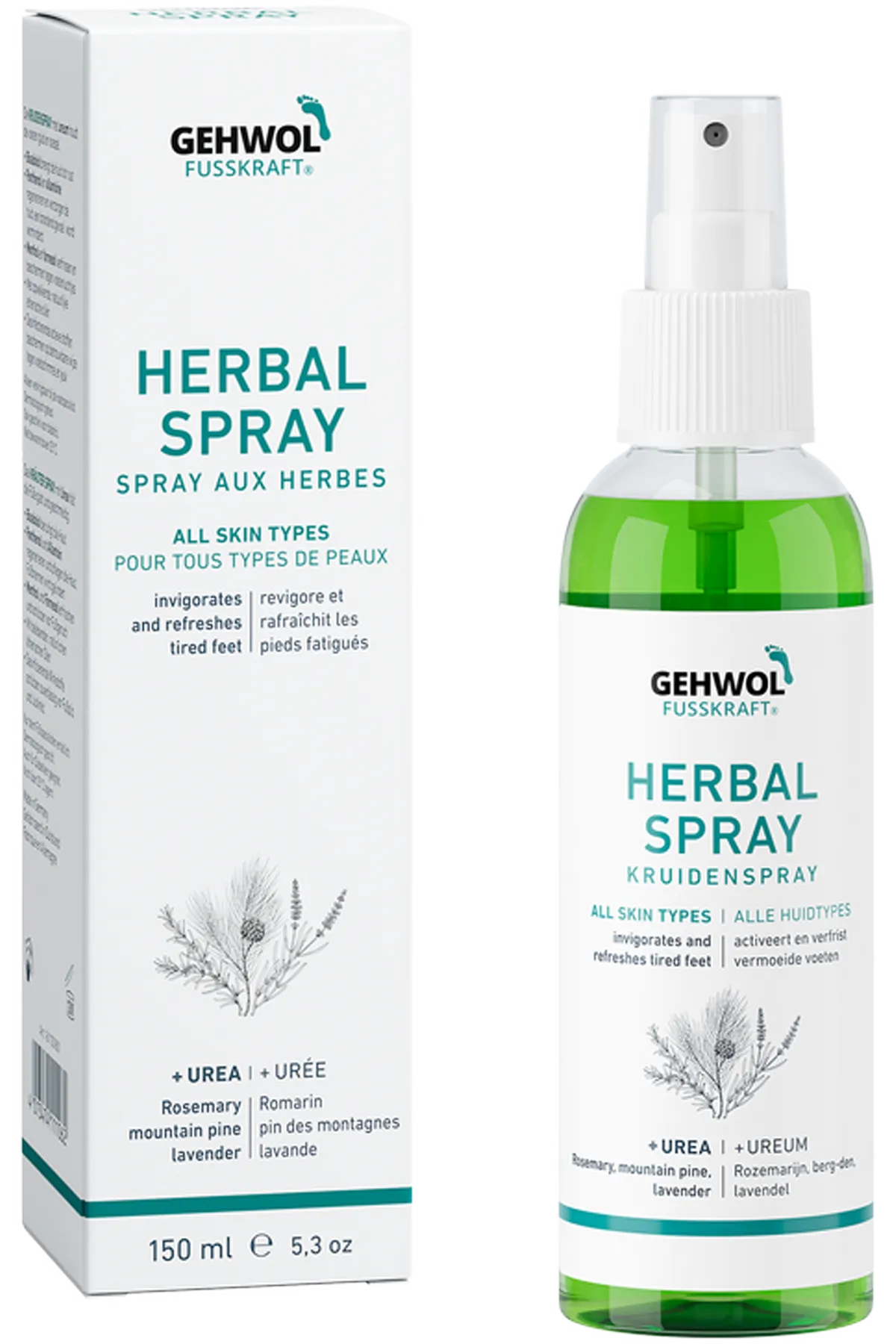Gehwol Fusskraft Herbal Spray - Bitkisel Sprey Losyon