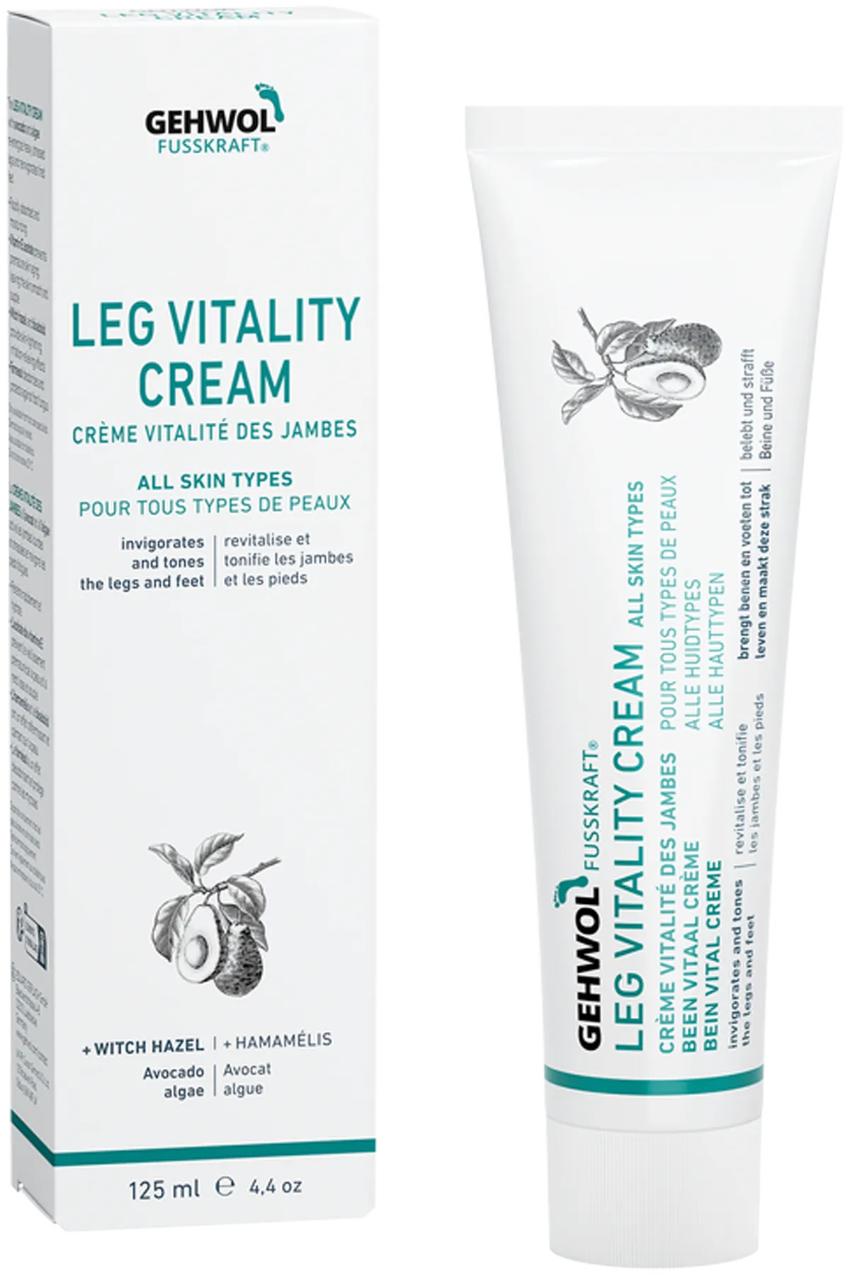 Gehwol Fusskraft Leg Vitality - Bacak Canlandırıcı Krem