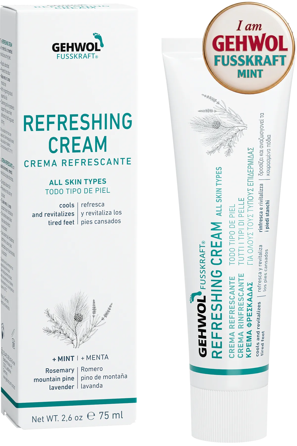 Gehwol Fusskraft Refreshing - Serinletici Krem
