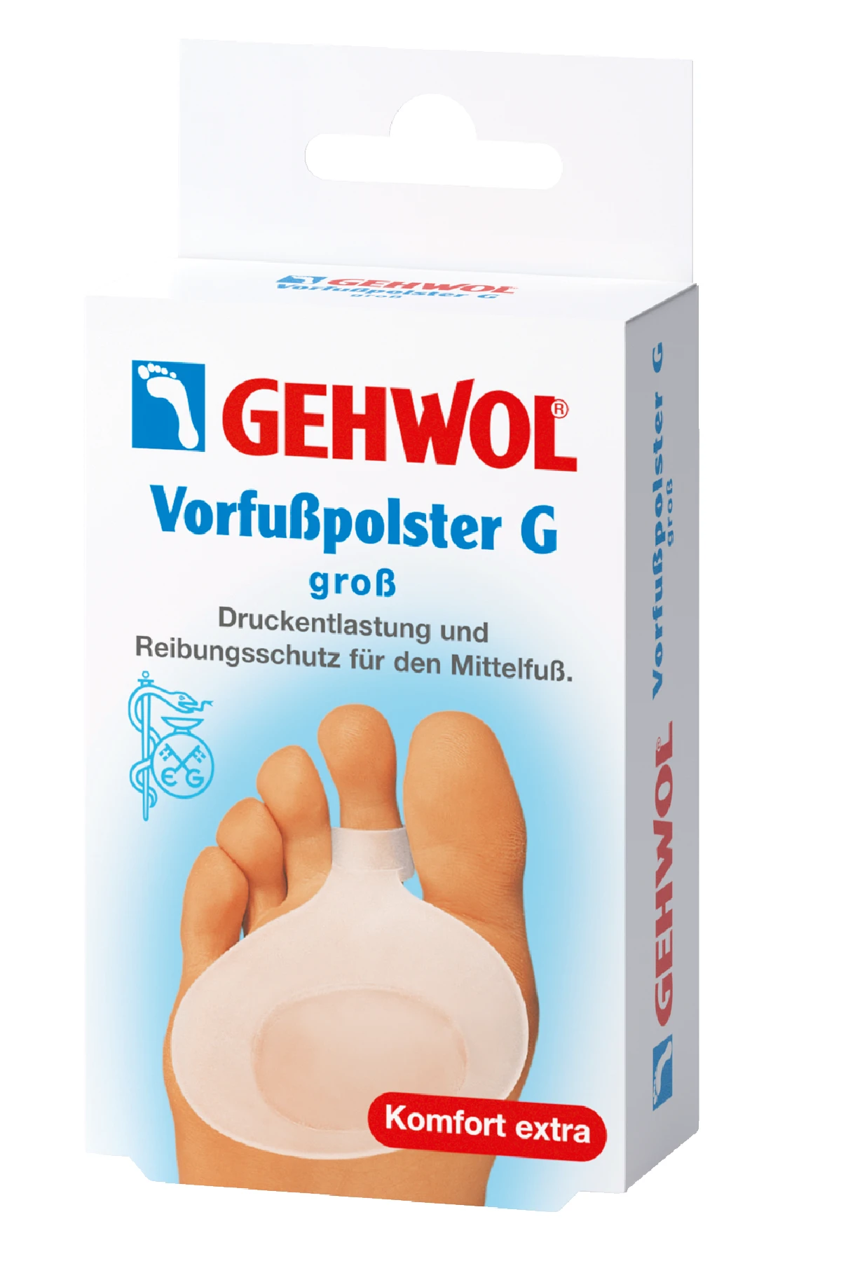 Gehwol Silikon Metatars Ayak Tarağı Koruyucu Yastık